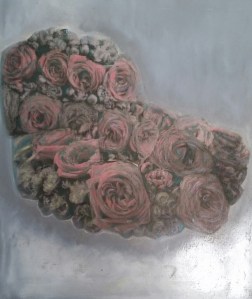 "Bouquet," oil on canvas, 16 x 20