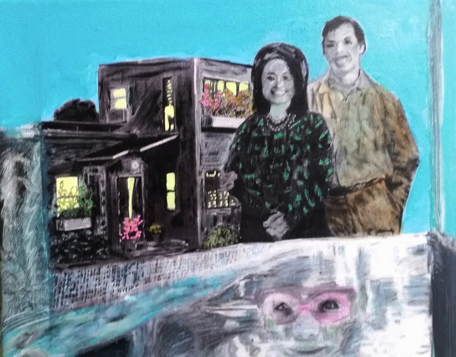 Gutelius, 29 x 16 Learning to Swim