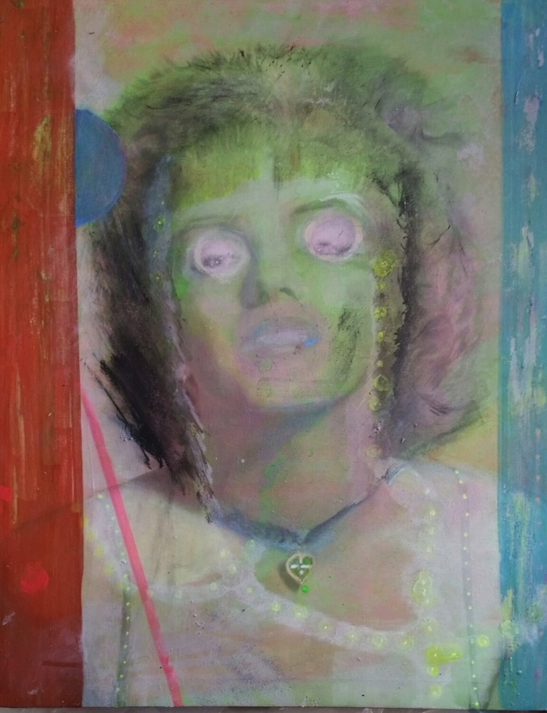 Gutelius, 19 x 15, Marilyn at Walmart