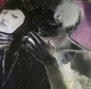 School Days (Diaspora), acrylic on canvas, 33 x 32