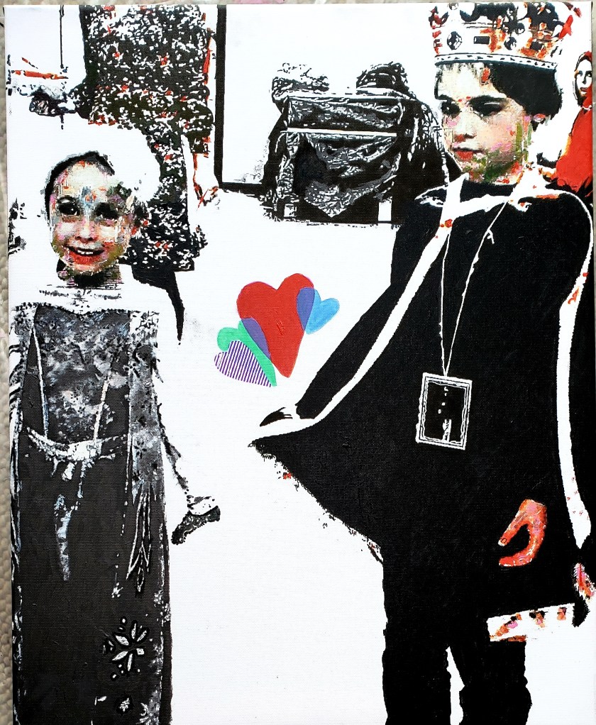 queen and king 16 x 20